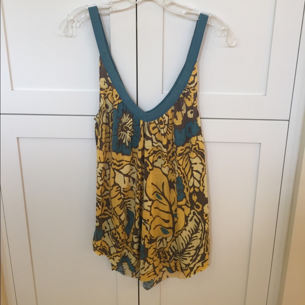 Free People Floral Tunic