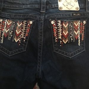 Size 29 easy skinny miss me jeans