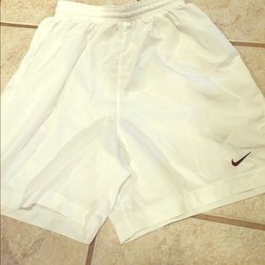 Nike White Shorts