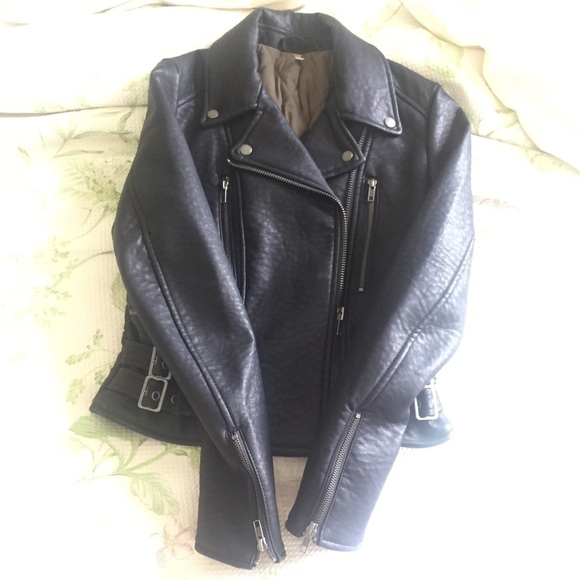 🤘🏻HOSTPICK🤘🏻NWOT FREE PEOPLE Vegan Leather😎 - Picture 7 of 8