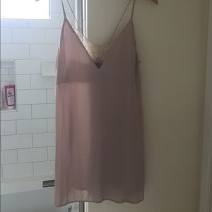 asos satin slip