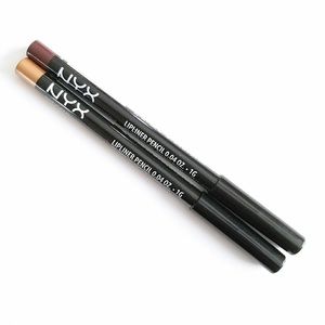 2x NYX Slim Lip Liners