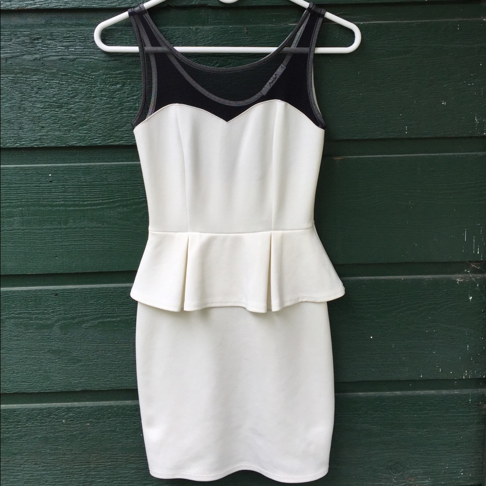 Peplum dress