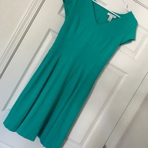 Size 8 Teal White House Black Market Dress