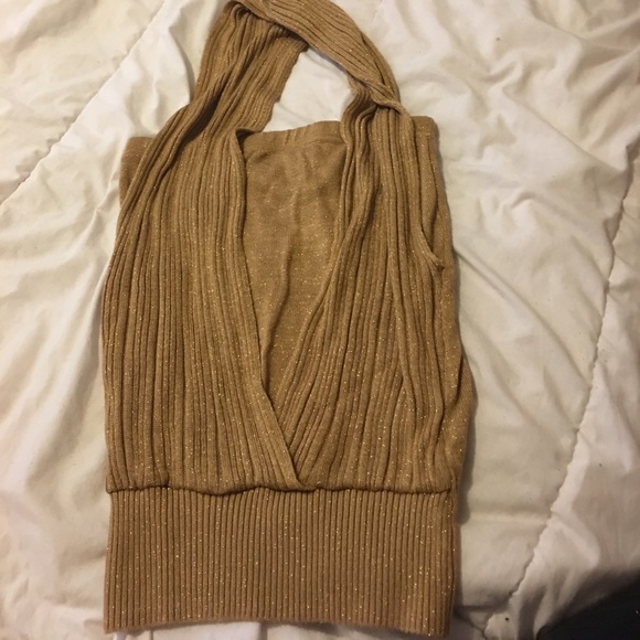 Gold tube top - Picture 1 of 1