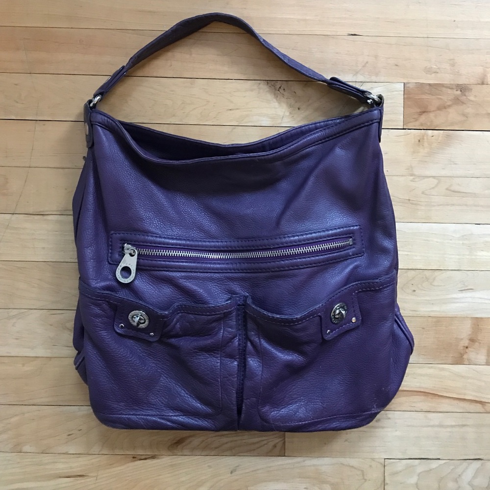 Marc by Marc Jacobs Purple Leather Bag