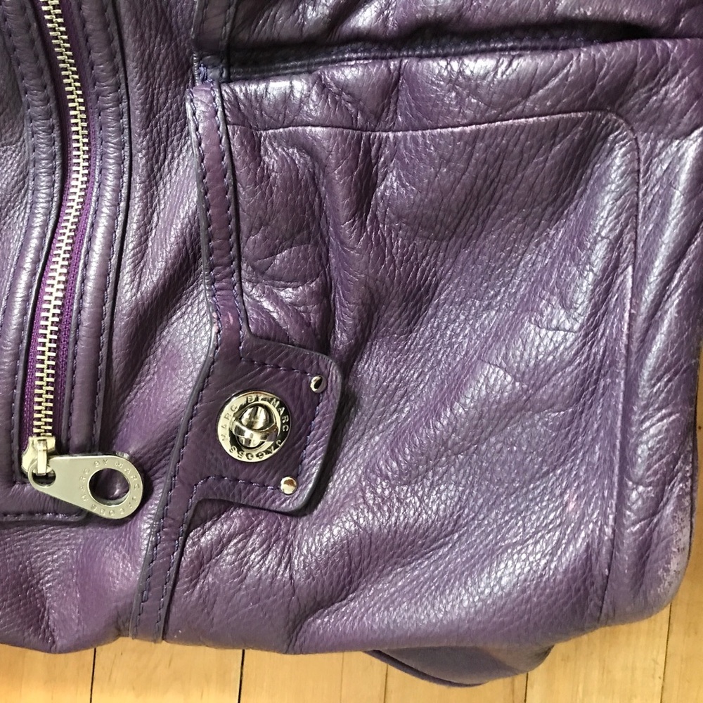 Marc by Marc Jacobs Purple Leather Bag - Picture 2 of 2