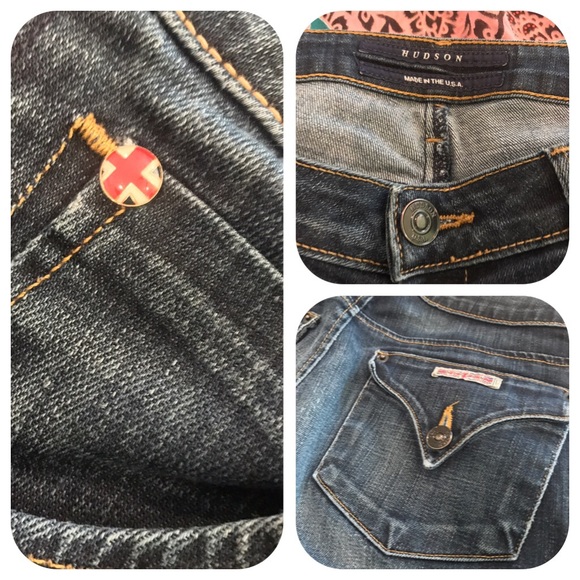 🔥Sale 🦋Hudson Carly Straight Leg Jeans🦋 - Picture 6 of 6