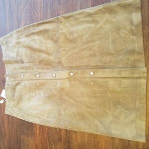 Michael Kors Suede Skirt