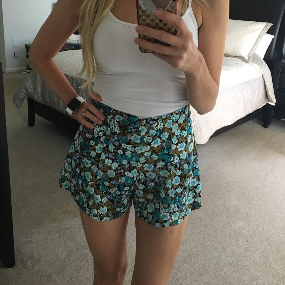 Floral shorts