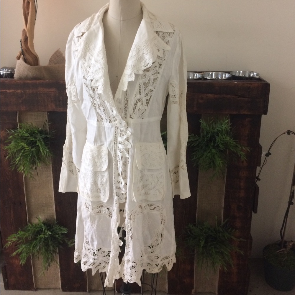 Linen duster