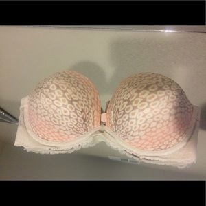 Victoria's Secret fabulous strapless bra 32D