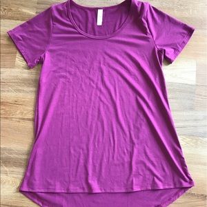 NWOT Lularoe Small Classic Tee GORGEOUS PURPLE!