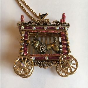 Betsey Johnson Day at the Zoo Lion Necklace!