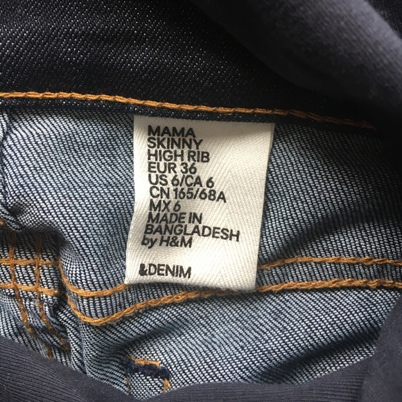 Perfect condition! H&M Mama Skinny Maternity Jeans - Picture 4 of 4