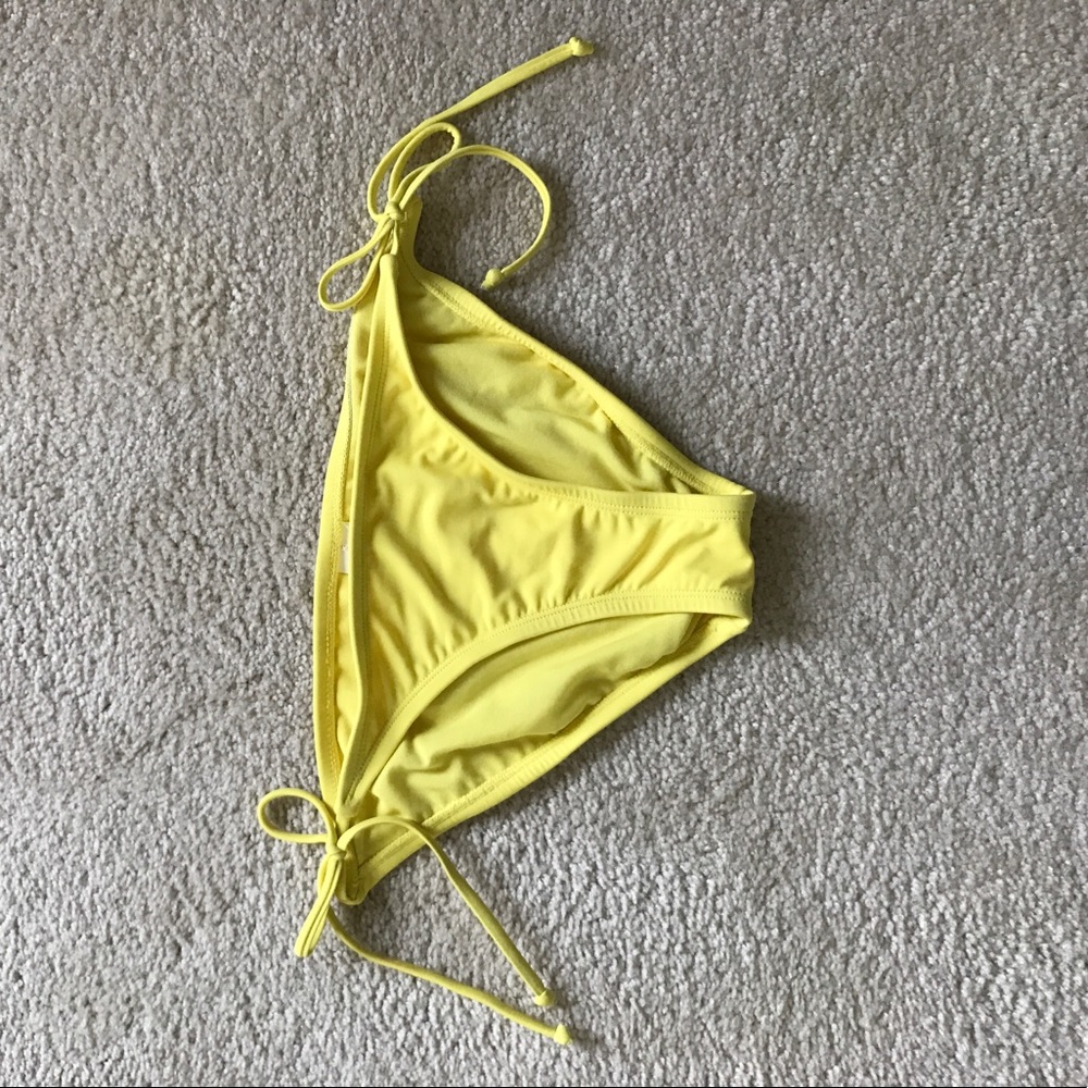 NWOT (has liner) Bathing Bottom Yellow