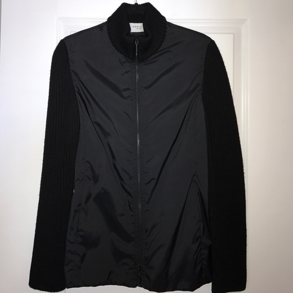 Akris Jacket Sweater Sleeve