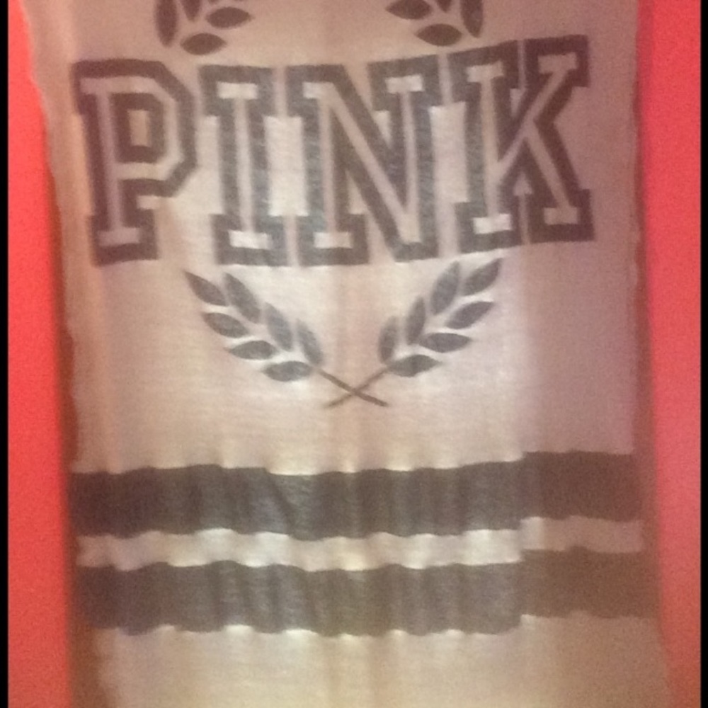 Pink throw