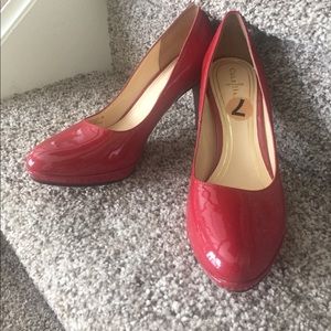 Cole Haan Patent Leather Red Heels 👠 👠👠