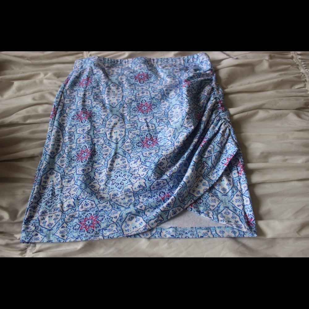 Floral Print Skirt