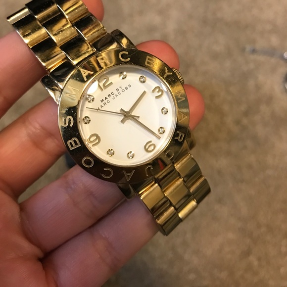 Marc Jacobs gold watch main image 5