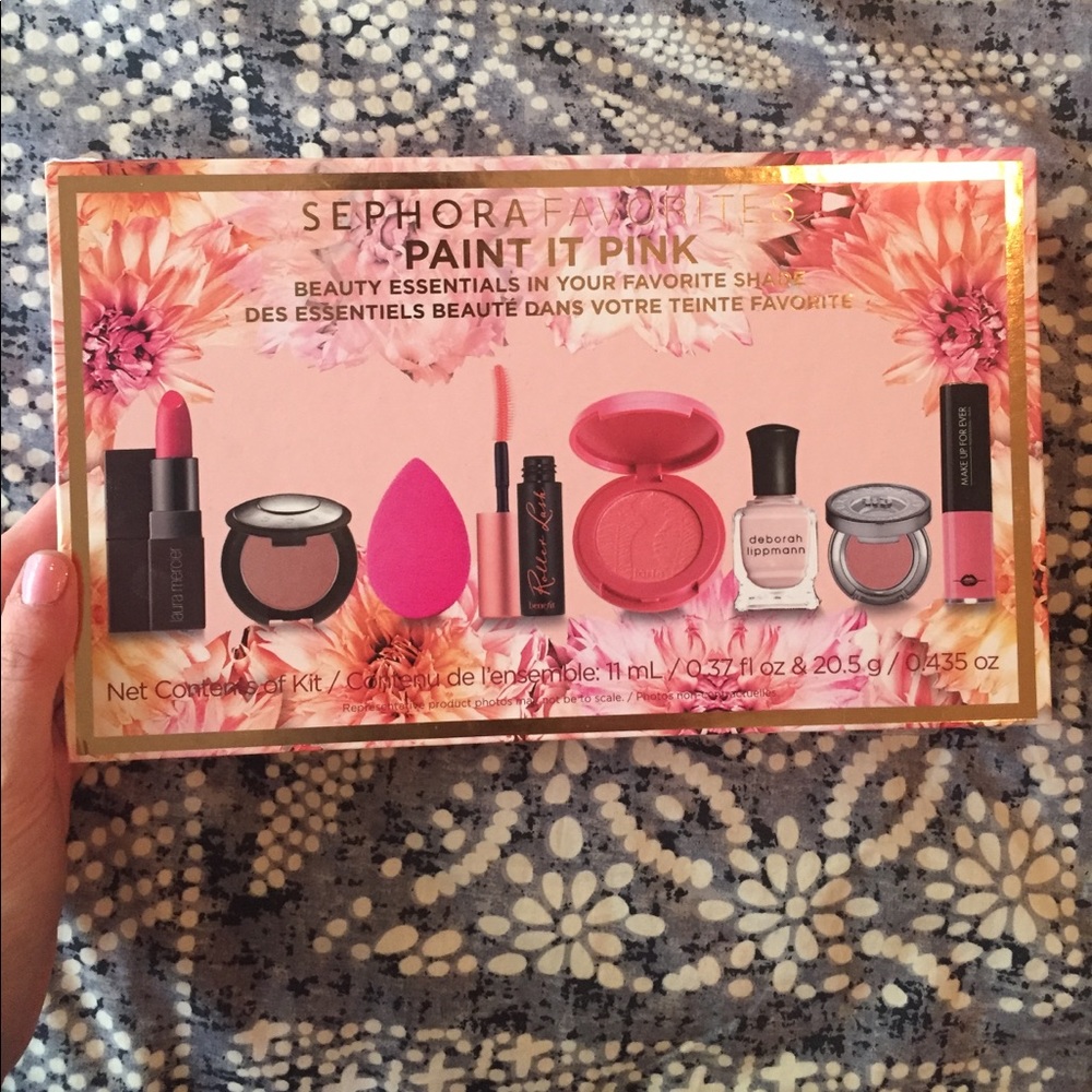 NEW 5 products of SEPHORA FAVORITE PAINT IT PINK