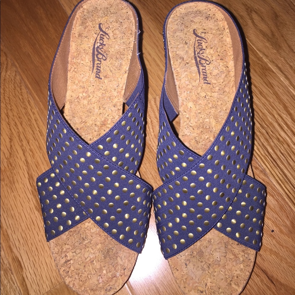 Lucky Brand sandal wedges