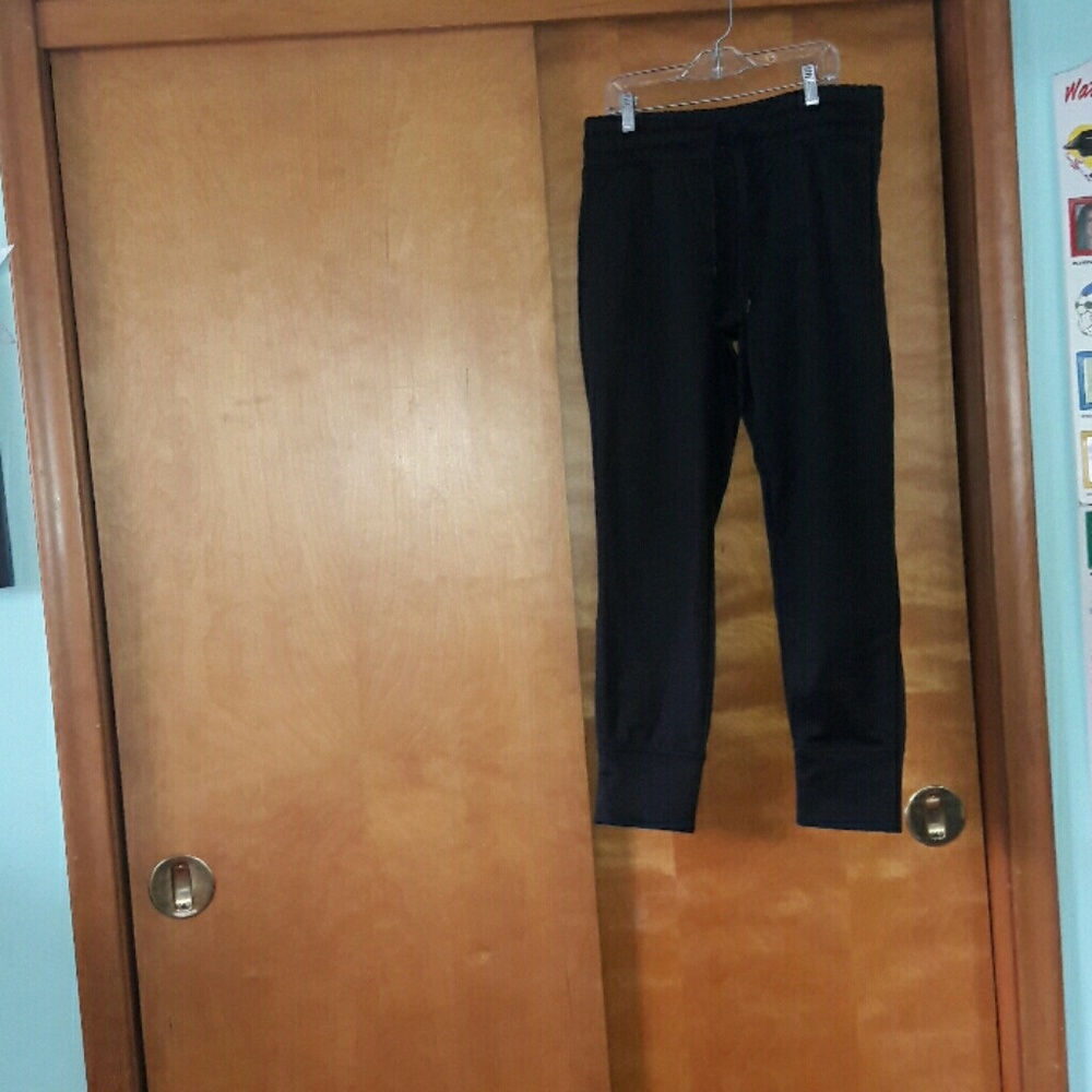 Black joggers