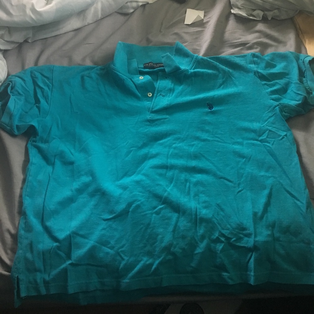 Blue polo