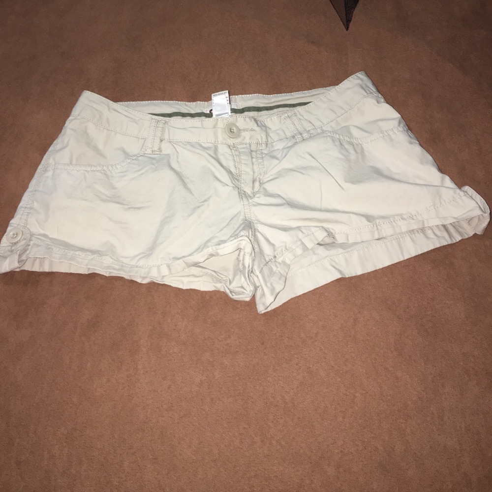 Khaki, light weight shorts