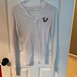 True religion, long sleeve tee
