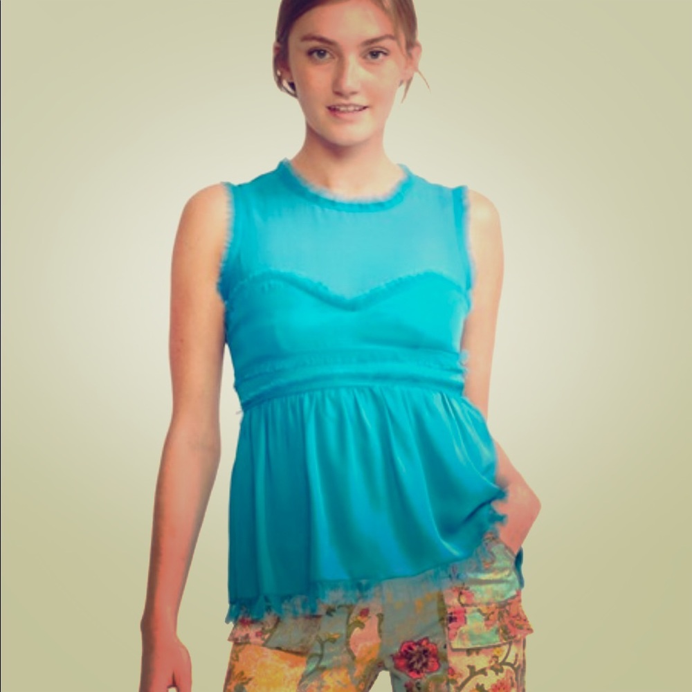 ISO Cynthia Rowley Georgette top