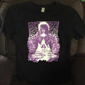 Lootcrate David Bowie Black T-Shirt Size L