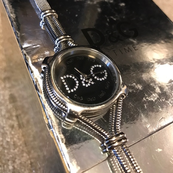 Dolce and Gabbana watch with logo