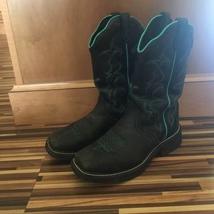 Justin Black Gypsy Boots