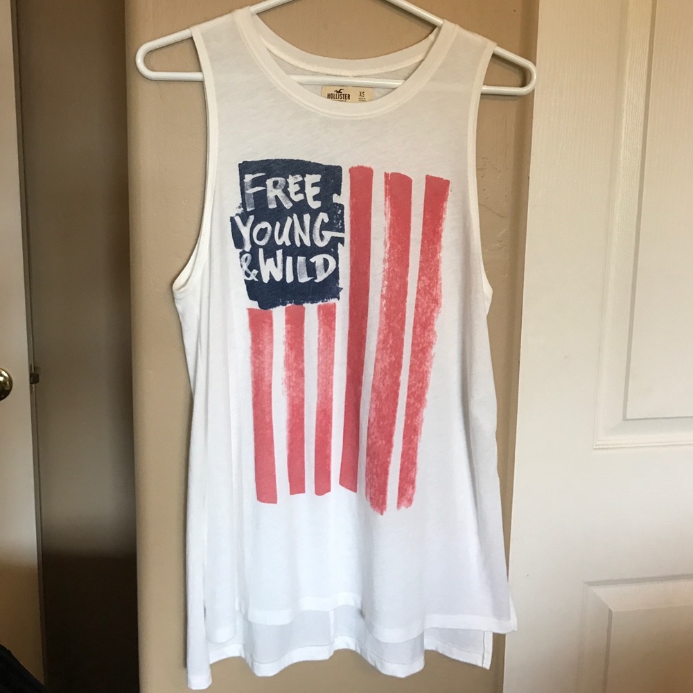 White fourth of July tank