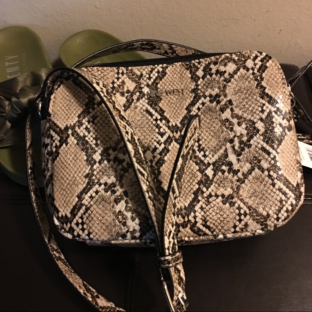 Nine West Vegan Leather Cross Body Bag