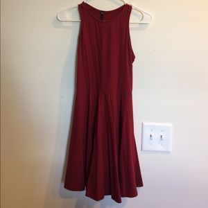 High neck dress