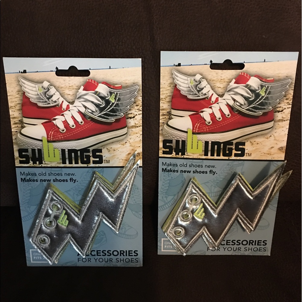 ShWings Metallic Silver Color 2 packs