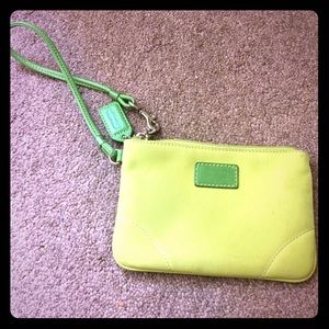 Coach wristlet