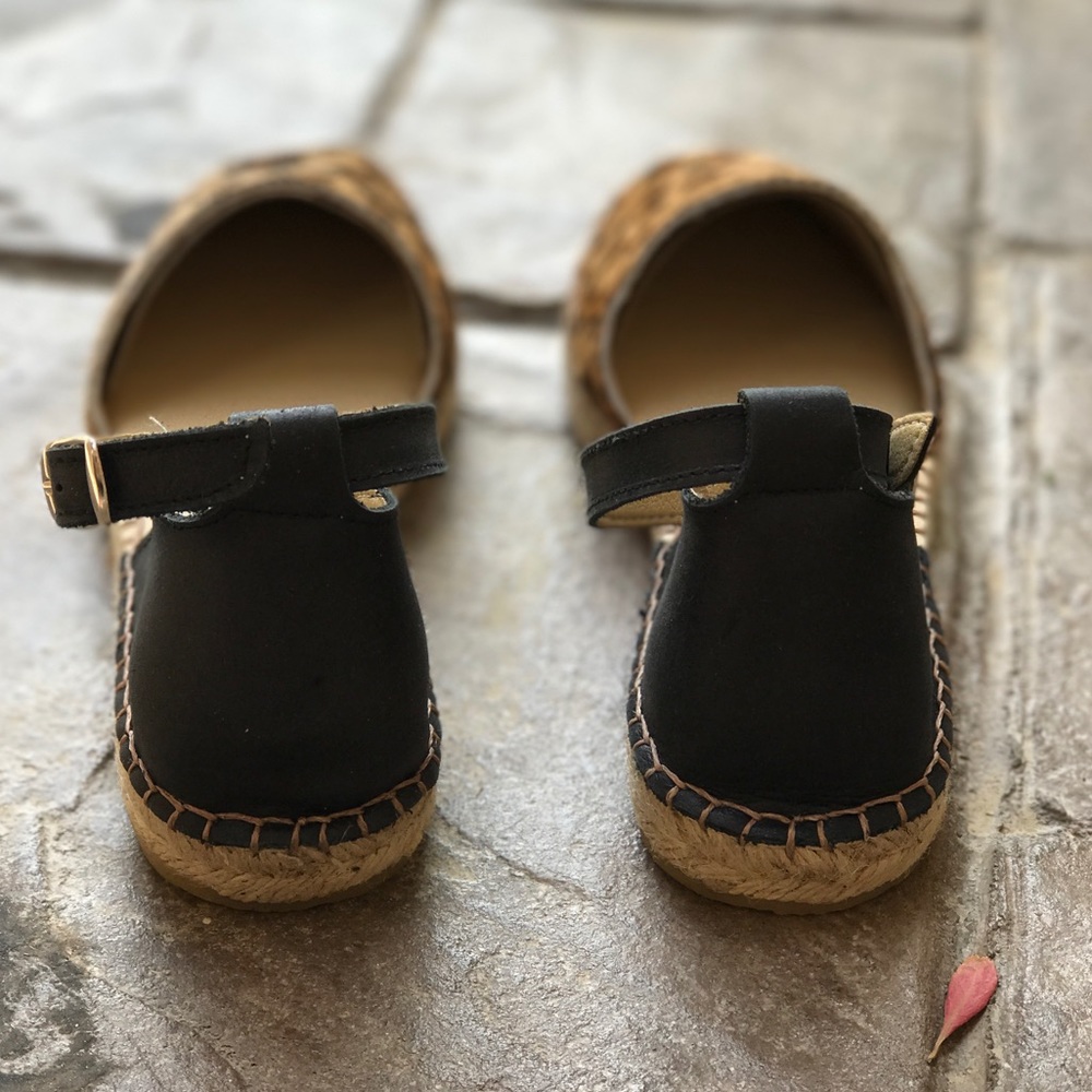 Pony Cheetah Print Hair Espadrille Leather Sandal - Picture 3 of 7