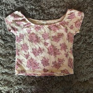 Floral Crop Top