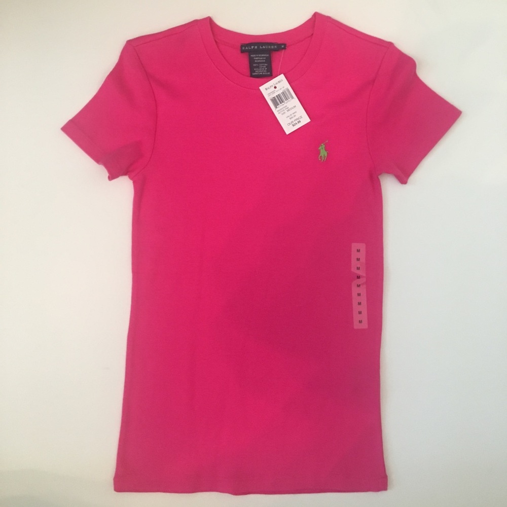 Ralph Lauren//T Shirt//Pink//Medium//NWT