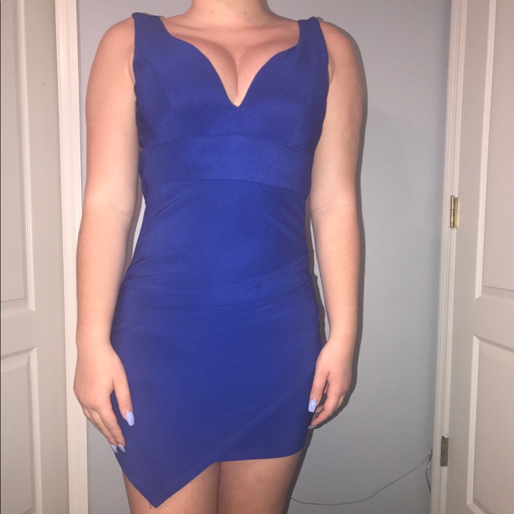 Blue cocktail/homecoming dress