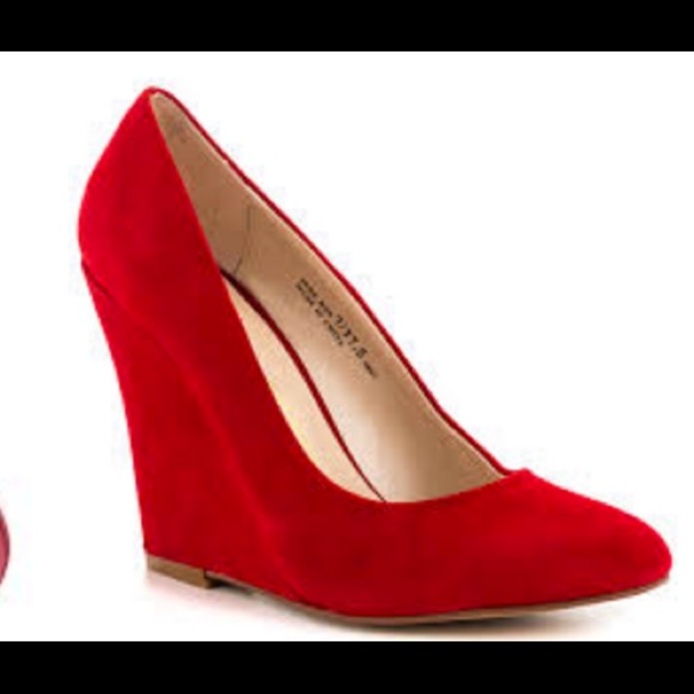 Chinese laundry juke box - lollipop red pumps