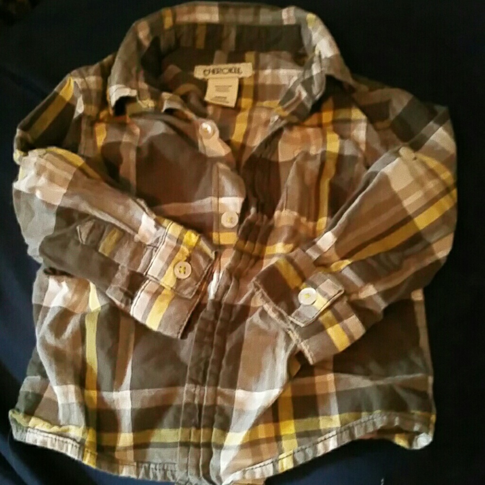 Boys button down shirt