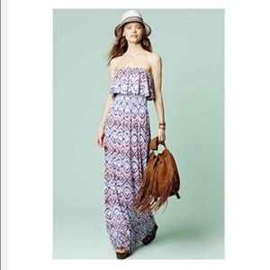 Felicity & Coco strapless jersey maxi dress SM