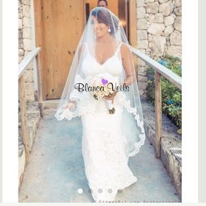 Lace Drop Wedding Veil