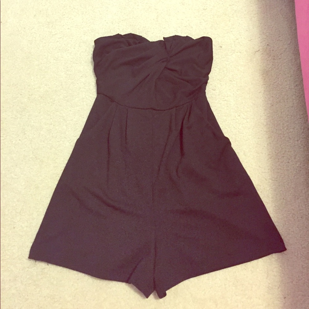 Urban outfitters black romper