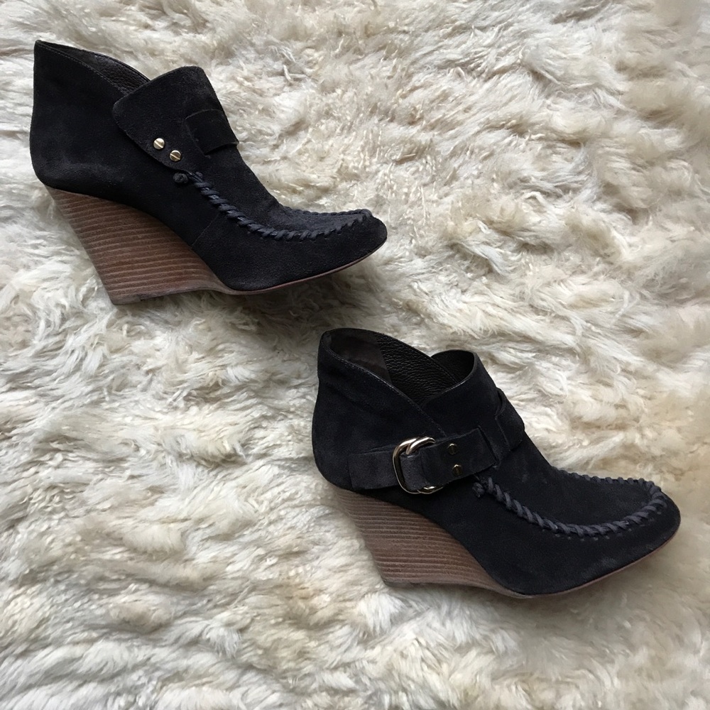 Tory Burch wedge booties
